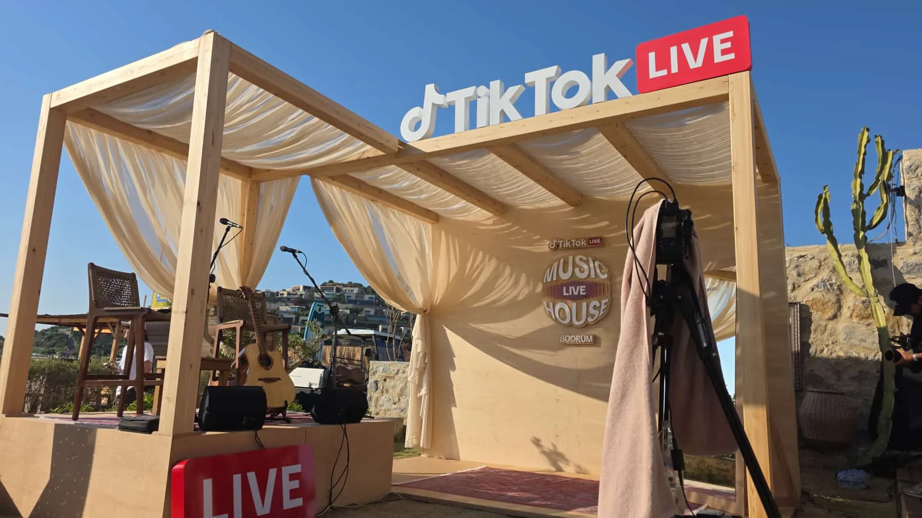 TikTok LIVE Etkinlik Sahne Uygulaması - Etkinlik Sahne Dekor