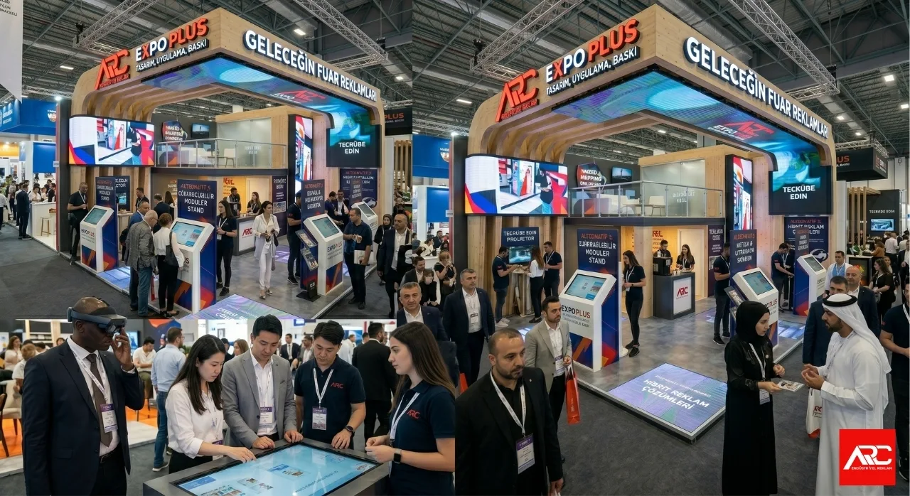 ARC Expoplus Fuar Alanı Uygulaması - Fuar Standı