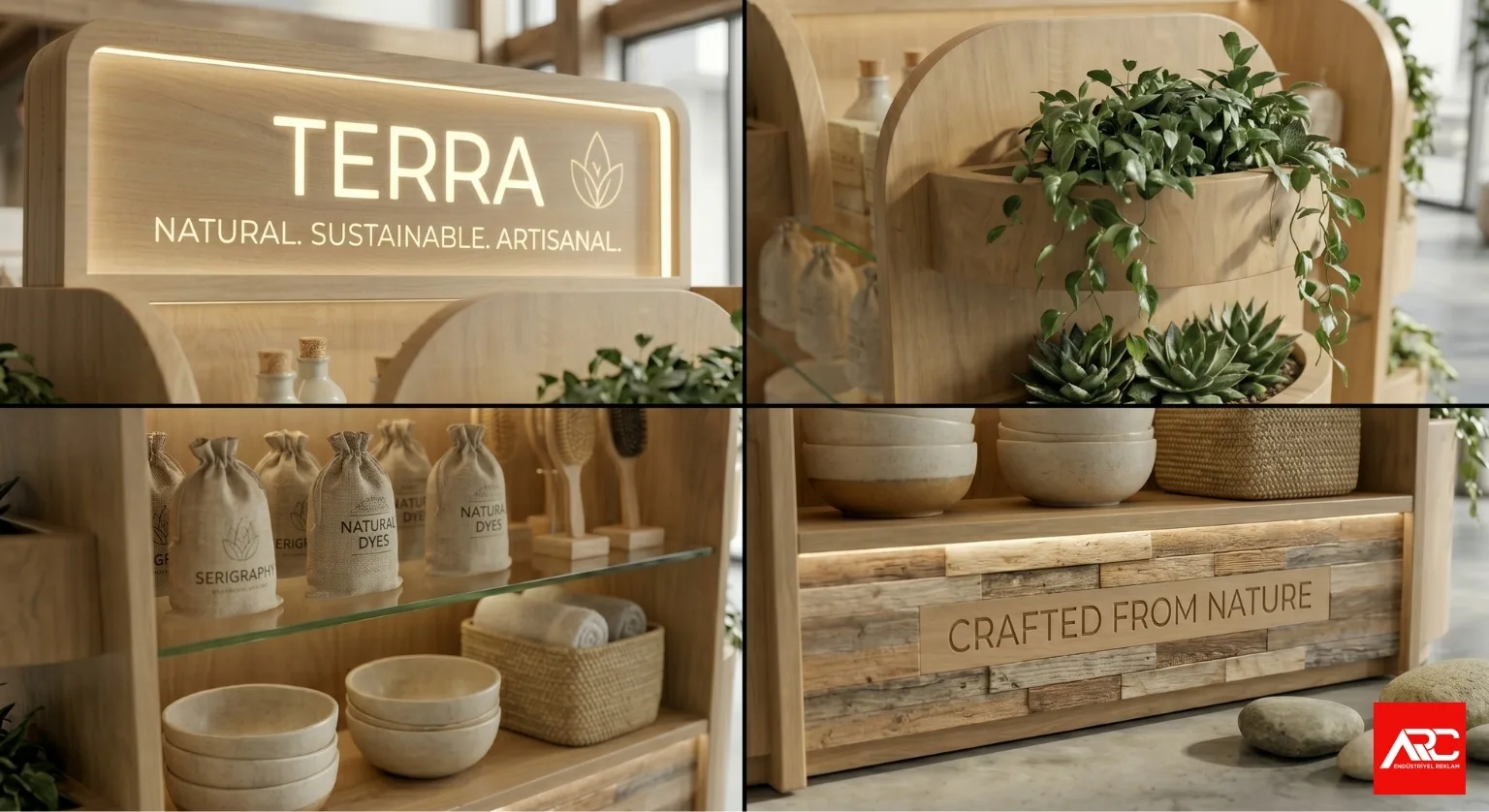 Terra Naturel Urun Stand Detay — Terra Naturel Ürün Standı